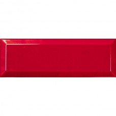 Плитка 10*30 BISEL BRILLO ROJO